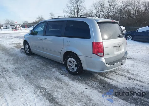 2012 Dodge Grand Caravan Sxt from USA, damaged, VIN 2C4RDGCG5CR236585